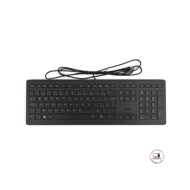 HP Keyboard HSA S002K Wired Slim Original Keyboard Black