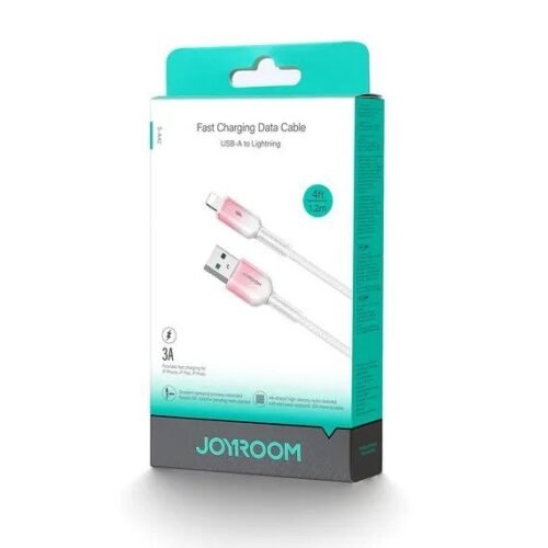 Joyroom Crystal Clear Series 3A USB-A to USB-C to 1.2m - S-A42
