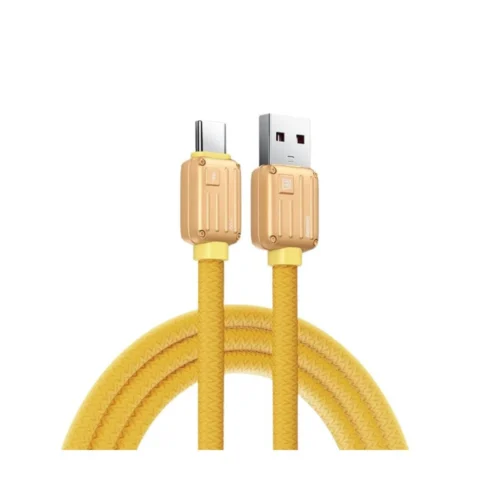 Remax RC-C158 Bagcase Series Type-C To Type-A 60 W Fast Charging Data Cable 1.2m - orange