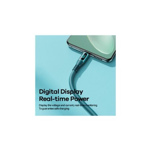 REMAX RC-C032 C-C Zisee Series 100W Type-C to Type-C Fast Charging Digital Display Charging Data Cable