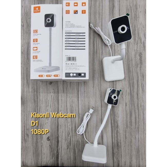 Kisonli D1 Standing Web Camera 1080P, 5P (1920*1018)