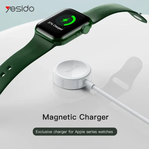 Yesido Magnetic Fast Wireless Charger CA112 Type-C Cable for Apple Watch Magnetic Charger