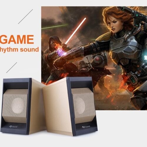 KISONLI T-006 Mini Speaker Subwoofer metal speaker Desktop