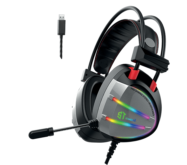 ST-Standard GM-07 Headphone Gaming Plug USB Surround sound