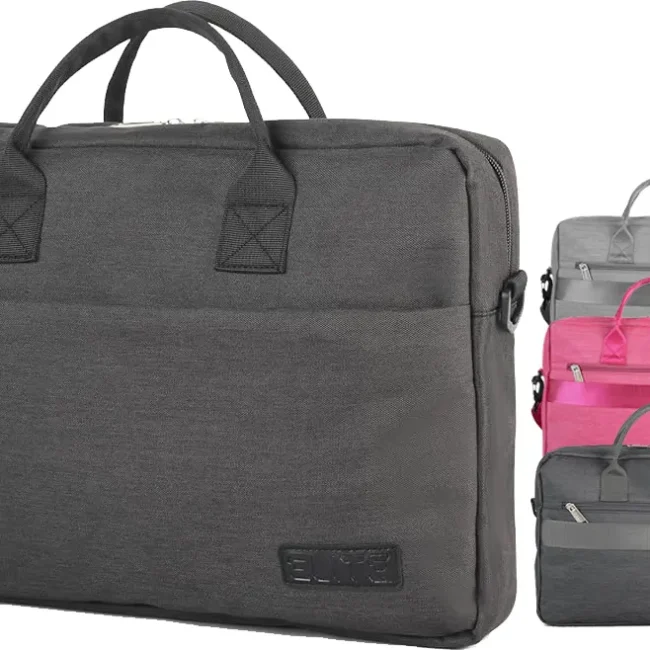 Elite Big Storm Laptop Shoulder Bag 15.6 Inch  GS104 Black, Gray, Blue, Pink