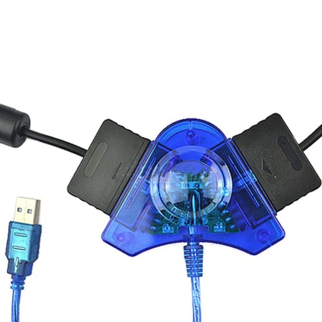 Usb to ps2 convertor connector for game console