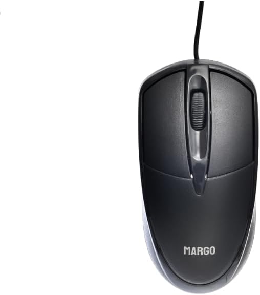 Margo MR-301 Wired Mouse - Black