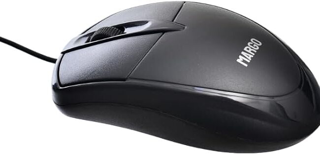 Margo MR-301 Wired Mouse - Black