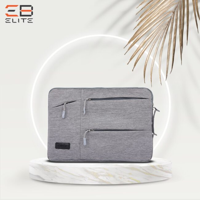 Elite 13.3 inch Laptop Case Protective Sleeve Light Grey