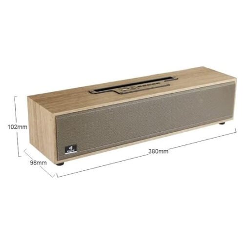 Kisonli G11 Wooden Retro Wireless Speaker - Wood