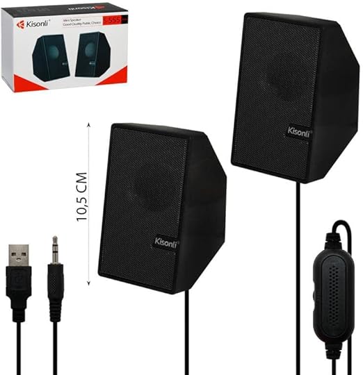 Kisonli s-555 Multimedia 2.0 PC Speakers