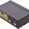 Fjgear Fj-201HUA Two Port USB2.0 HDMI KVM Switch And Practical For Multi Device