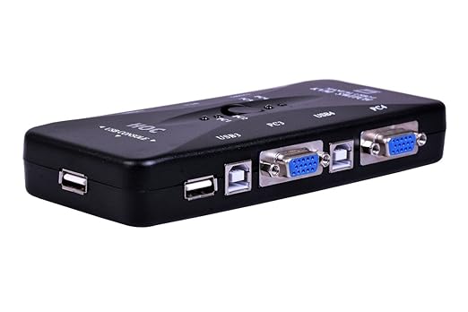 Manually Monitor USB Kvm Switch 4-Port USB Kvm Switch
