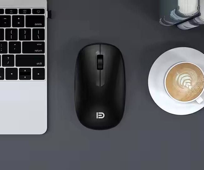 E311 Ergonomic Portable Wireless 2.4G Mouse with USB Receiver