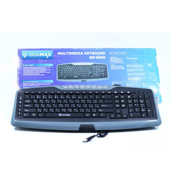 GIGA MAX Multimedia Keyboard GM-8000