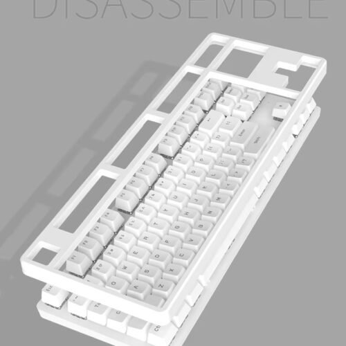 K80 Tri-Mode BT / Wireless / Wired  Mechanical Gaming Keyboard    Blue Switches   Blue Backlight  Black