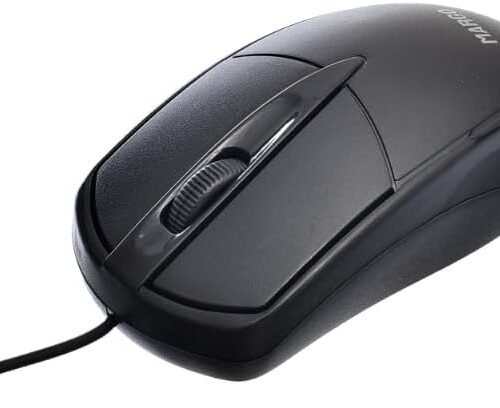 Margo MR-301 Wired Mouse - Black