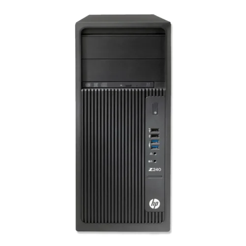 HP Z240 PowerWork Tower – Core i7-7700 | 8GB DDR4 | 128GB SSD | 500GB HDD | 400W power supply