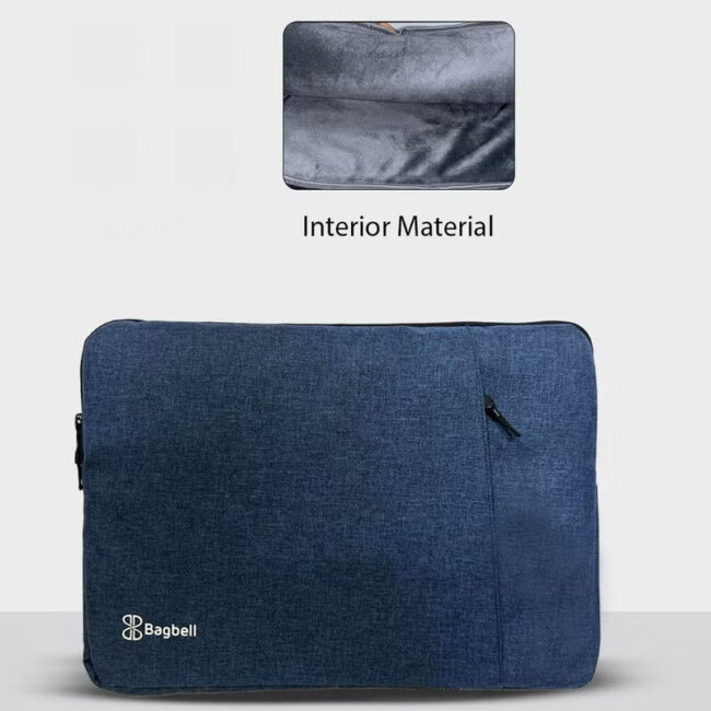 Laptop Sleeve BagBell 15.6 Inch, Dark Red, Grey, Blue