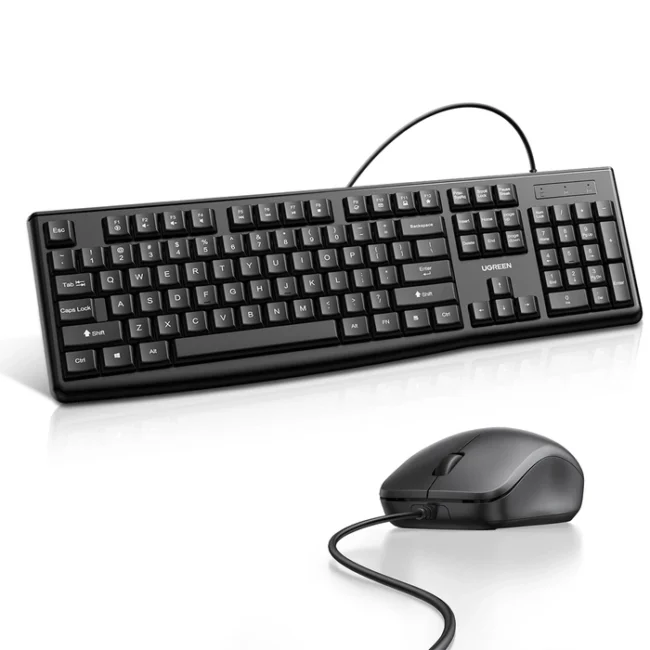 UGREEN MK003 Wired keyboard + mouse set (Black)