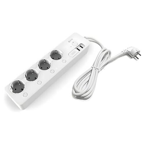 MTTL-W01 Power Strip - Protect Your Computers and TV from Over-Consumption of Power >Imported As Used<