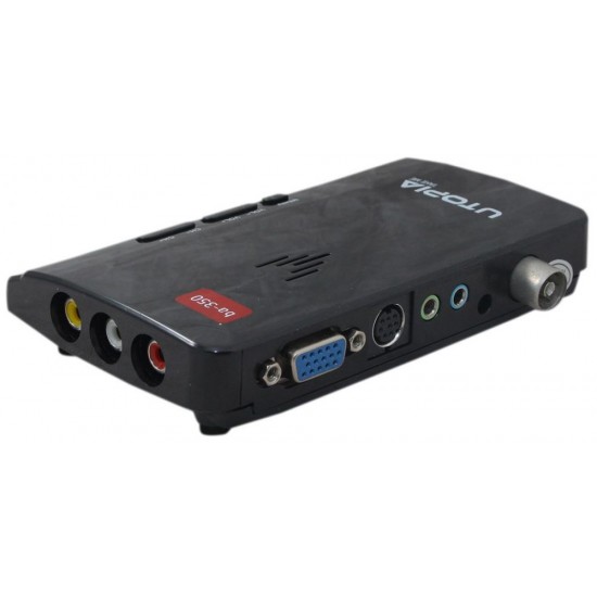 Utopia LCD TV box with 2 remote control