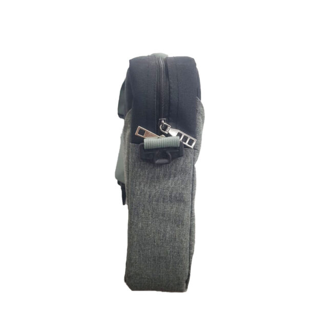 High Quality Laptop Hand Case With Strap 15.6 Inch from E-Case B-1710 Blue, Gray, Black Multicolor