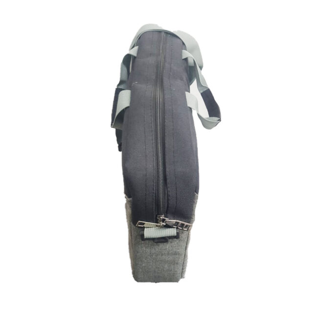 High Quality Laptop Hand Case With Strap 15.6 Inch from E-Case B-1710 Blue, Gray, Black Multicolor