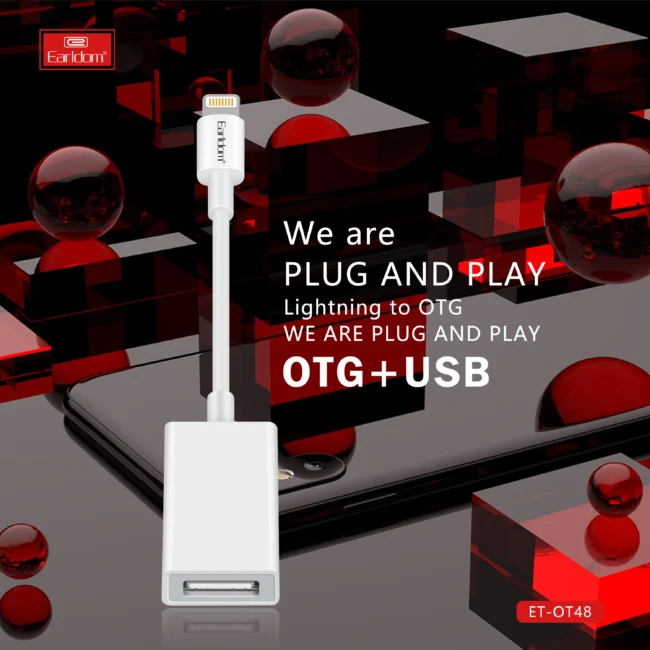 Earldom OTG+USB Data Transfer Cable (OT48)