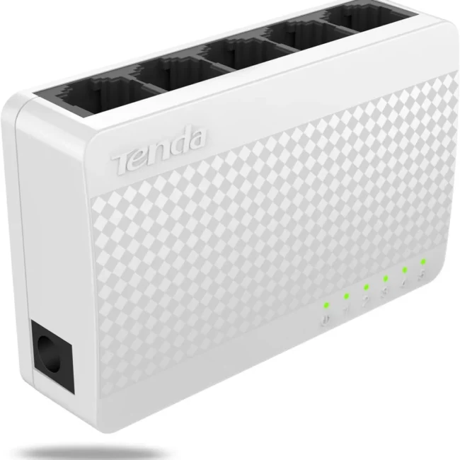 Tenda S105 - Network Switch with 5 Ports (10/100Mbps) White