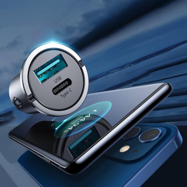 JOYROOM (C-A35) 45W 5A Fast Car Charger Usb Type C / Usb A Power Delivery Quick Charge 3.0