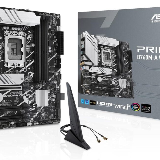 ANTEC CX300 AV65 4 Fan RGB, Core i5-14600KF, ASUS Prime B760M-A WiFi D4, 32GB RAM, 512GB SSD, Cooler Master Hyper 212 Spectrum V3 RGB, ASUS Dual GeForce RTX™ 3060 OC Edition 12GB GDDR6, 1 YEAR WARRANTY (OPEN BOX)