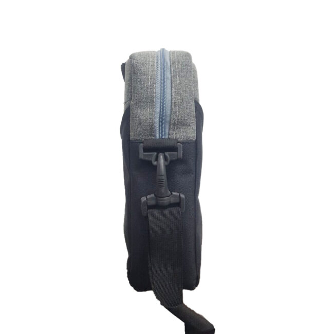 High Quality Laptop Hand Case With Strap 15.6 Inch from E-Case B-1710 Blue, Gray, Black Multicolor