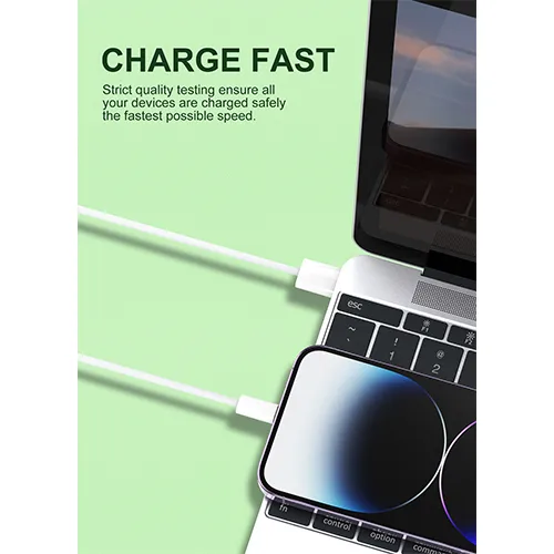 BLITZ  UL25W USB  Lightning Cable 25W Fast Charging 1M PVC iPhone/iPad Compatible CE Certified
