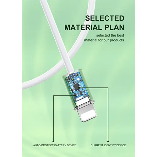 BLITZ  UL25W USB  Lightning Cable 25W Fast Charging 1M PVC iPhone/iPad Compatible CE Certified