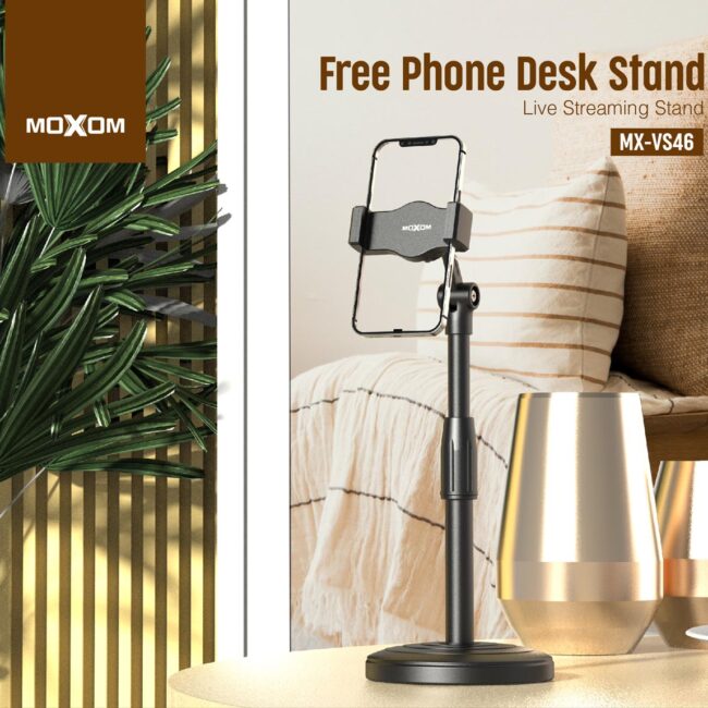 Moxom MX-VS46 Adjustable Phones & Tablets Holder 360° Free Rotation