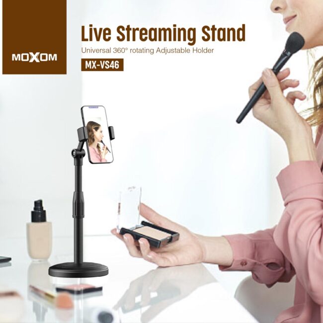 Moxom MX-VS46 Adjustable Phones & Tablets Holder 360° Free Rotation