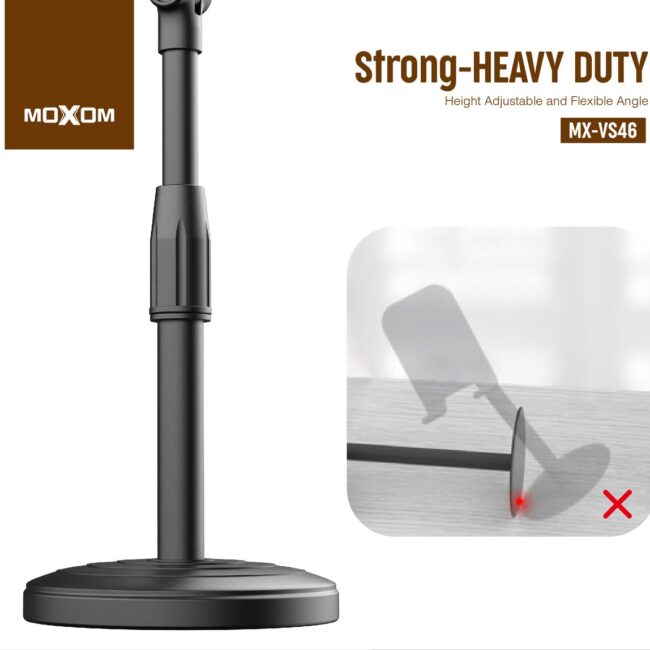 Moxom MX-VS46 Adjustable Phones & Tablets Holder 360° Free Rotation