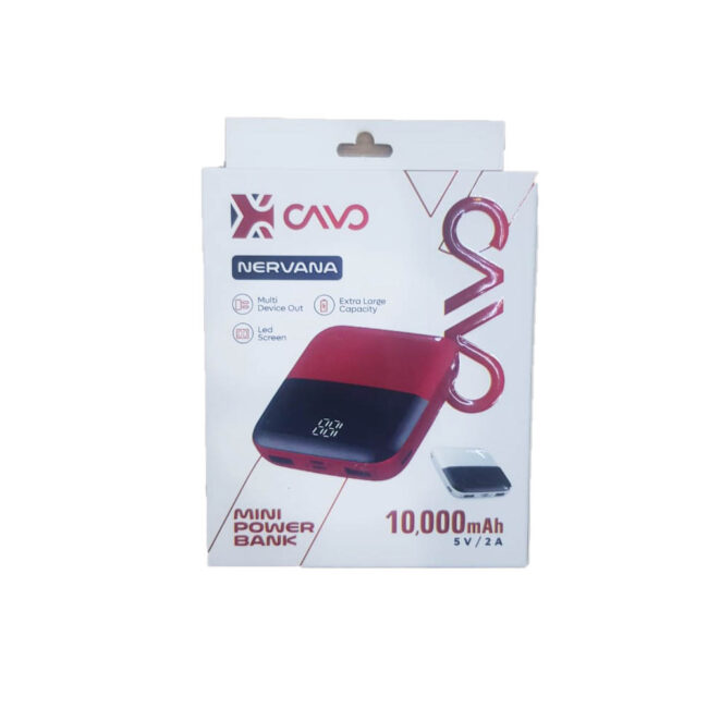 Cavo Nervana 10,000mAh Mini Powerbank 5v\2v