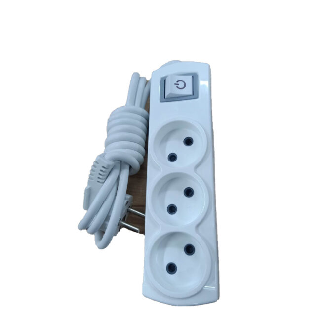 Walsan power strip With On Off Key And 3 Output 250 V, 16A 3500W