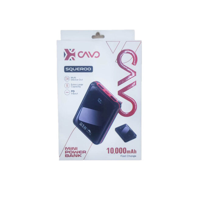 CAVO Squeroo 10,000mAh Mini Fast Charging Powerbank 22.5w