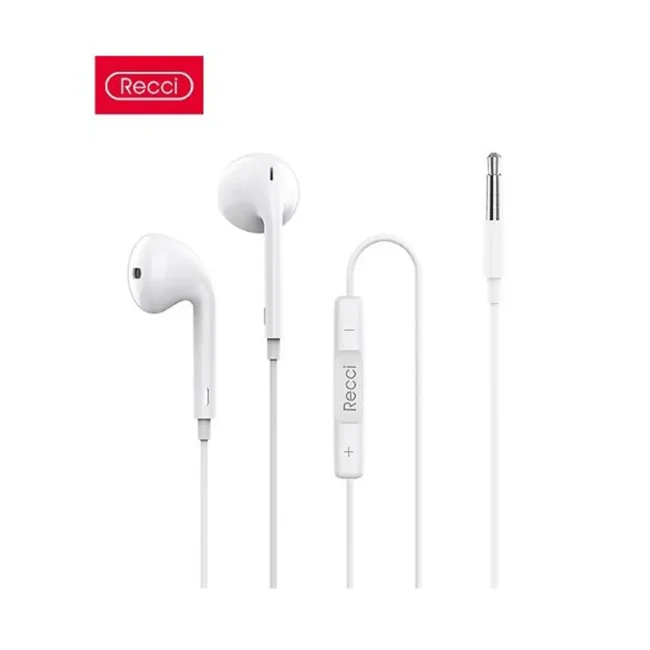Recci Aux Wired Earphone Rep-L07