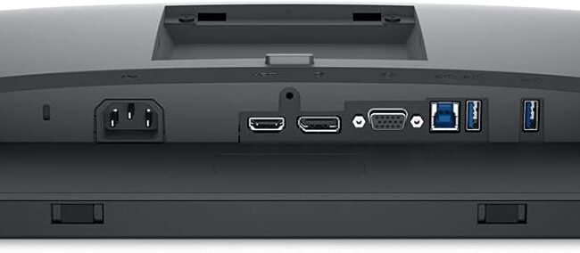 Dell P2422H – 23.8″ (60.5 cm) Full HD (1920×1080) IPS Monitor with Ultrathin Bezel, USB Hub.