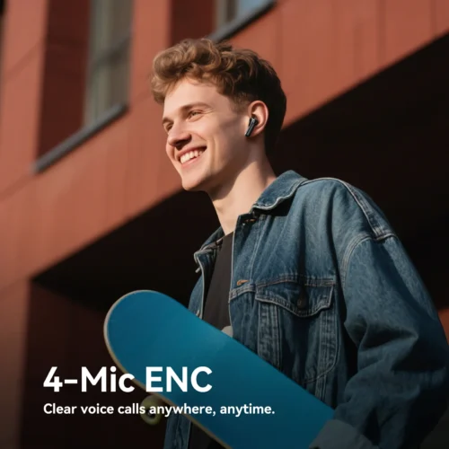 Joyroom JR-FN3 Funpods – ANC + 4-Mic ENC True Wireless Bluetooth Earbuds