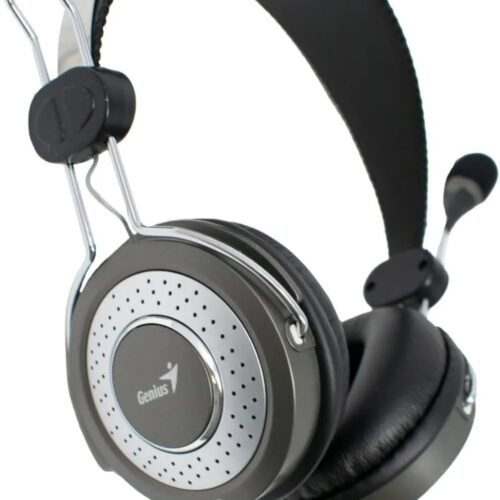 Genius HS-04SU Wired Headset – Noise-Canceling Mic & Inline Controls