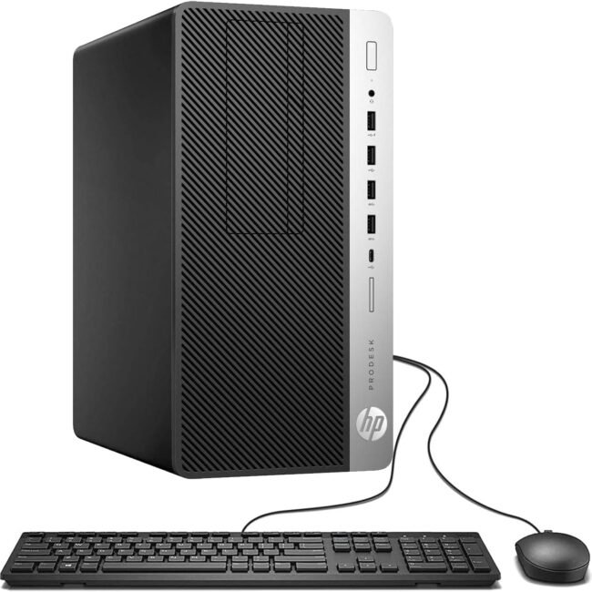 HP ProDesk 600 G4 PowerTower – i5-9500 | 8GB | 256GB SSD | 400W