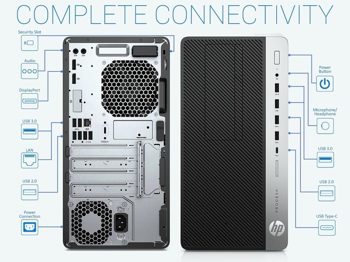 HP Z240 PowerWork Tower – Core i7-7700 | 8GB DDR4 | 256GB SSD - الصورة 2