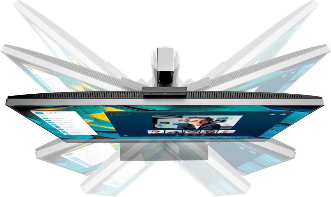 HP EliteDisplay E243m – 23.8″ (60.5 cm) Full HD IPS Monitor with Integrated Webcam & USB Hub - الصورة 4