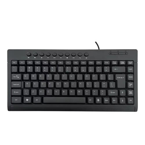 Banda K1000 Compact Mini Wired Keyboard – Ultra-Slim, Lightweight & Plug-and-Play