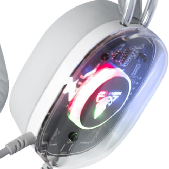JeDEL GH-580 Gaming Headset – 50 mm Drivers & RGB Lighting